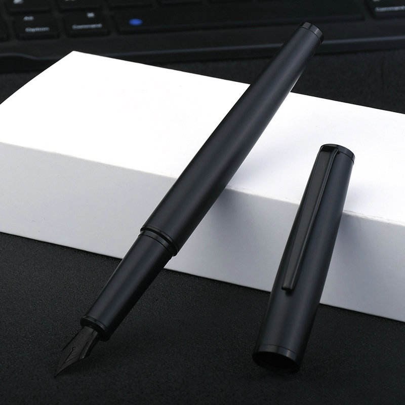 Sunyale Matte-Black Forest Fountain Pen — OEM/ODM Custom