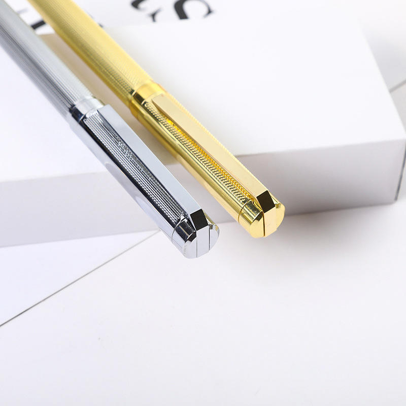 Sunyale LuxeSteel Stainless Iridium Calligraphy Pen Set — Custom Student Promo