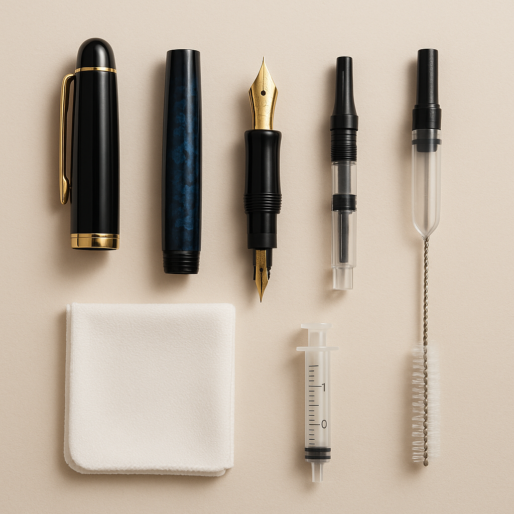 The Ultimate Guide on How to Clean Fountain Pens (Professional 2025 Edition)