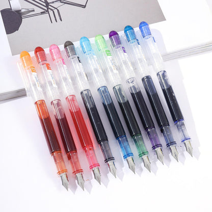 Sunyale ColorFlow Disposable Fountain Pen Set — OEM / ODM Custom