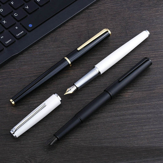 Sunyale Matte-Black Forest Fountain Pen — OEM/ODM Custom