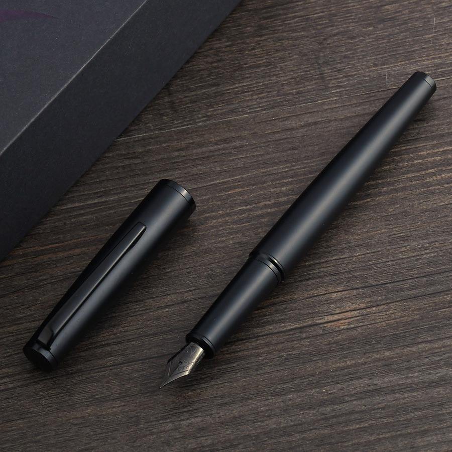 Sunyale Matte-Black Forest Fountain Pen — OEM/ODM Custom