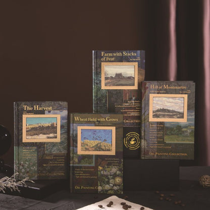 Hardcover A5 Art-Inspired Notebooks – Van Gogh Oil Painting Collection | Sunyale OEM/ODM