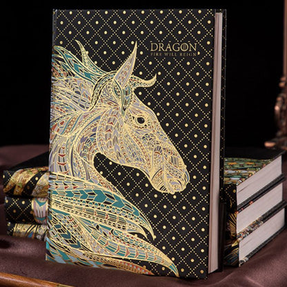 A5 Hardcover Notebooks with Embossed Dragon Designs | Sunyale OEM
