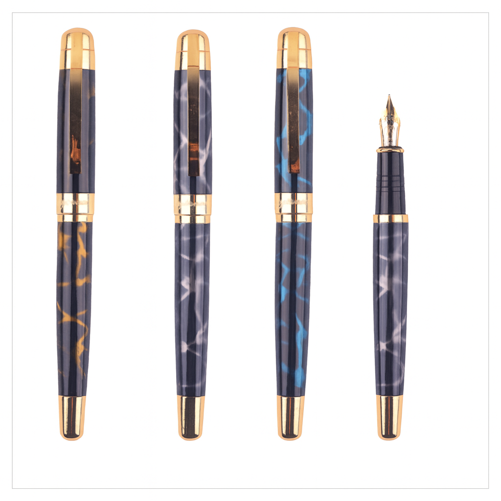 Marble Pattern Luxury Fountain Pens – Custom OEM/ODM Pens by Sunyale