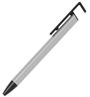Sunyale Perch Aluminium Phone-Stand Ballpoint Pen — OEM/ODM Custom