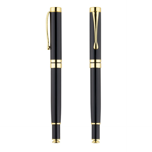 Sunyale Prestige Black Metal Rollerball Pen — OEM/ODM Custom