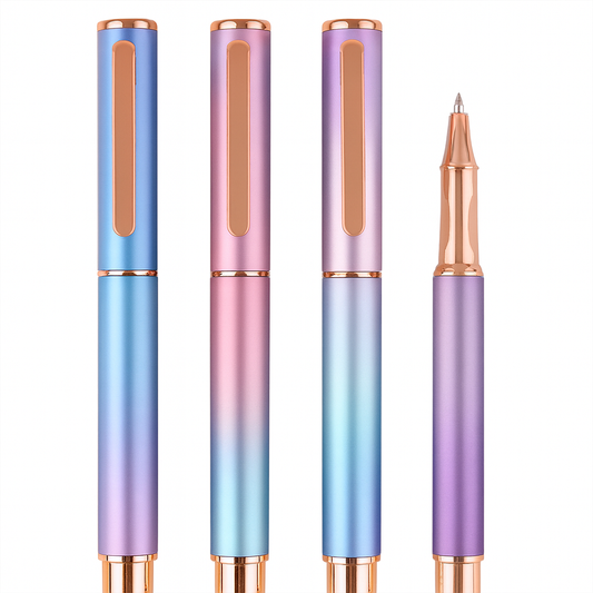 Luna Gradient Metal Rollerball Pen – OEM/ODM Custom by Sunyale