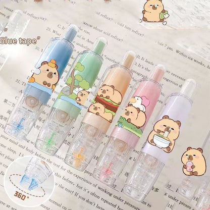 OEM/ODM Capybara Cartoon Double-Sided Tape – 5 m × 6 mm | Sunyale