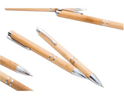 Sunyale Bamboo Stylus Ball Pen — OEM/ODM Custom Logo