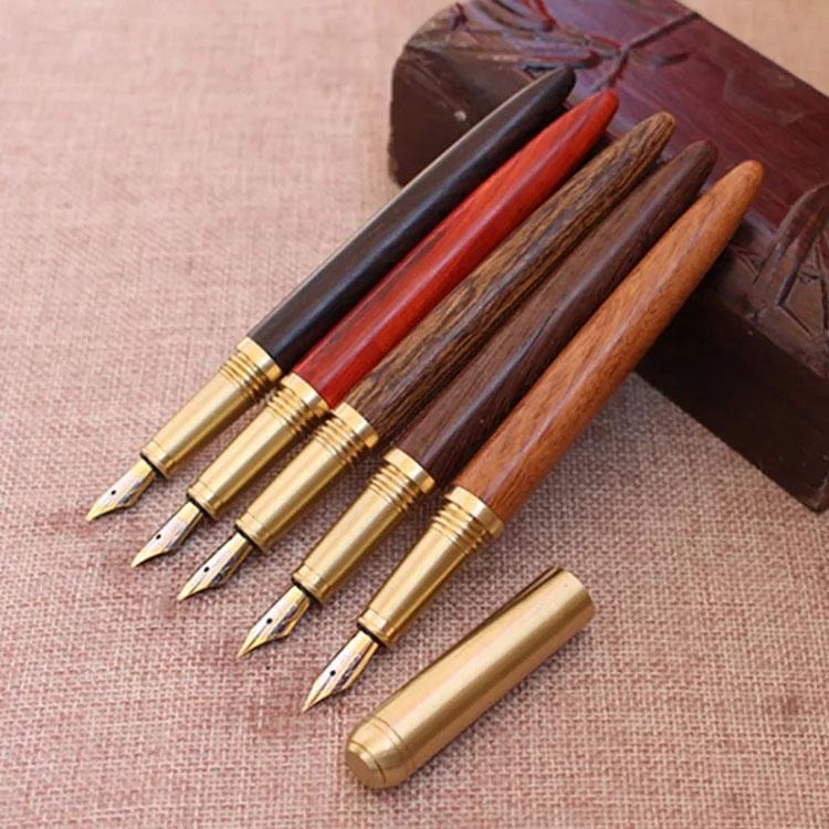 Sunyale BrassWood Luxury Fountain Pen — OEM/ODM Custom