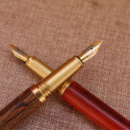 Sunyale BrassWood Luxury Fountain Pen — OEM/ODM Custom