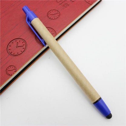 Sunyale Eco Duo Kraft Stylus Ball Pen — OEM/ODM Custom