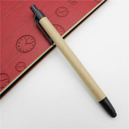 Sunyale Eco Duo Kraft Stylus Ball Pen — OEM/ODM Custom