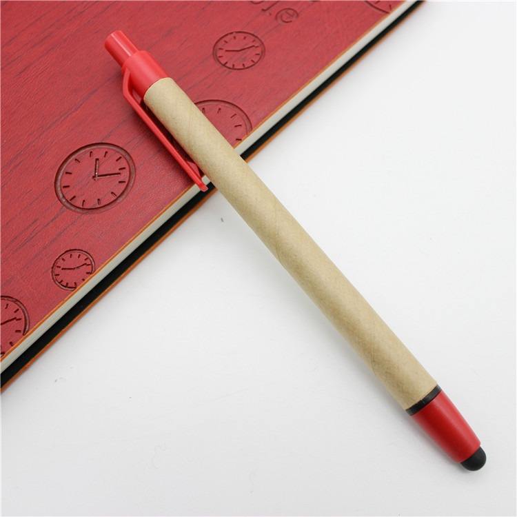 Sunyale Eco Duo Kraft Stylus Ball Pen — OEM/ODM Custom