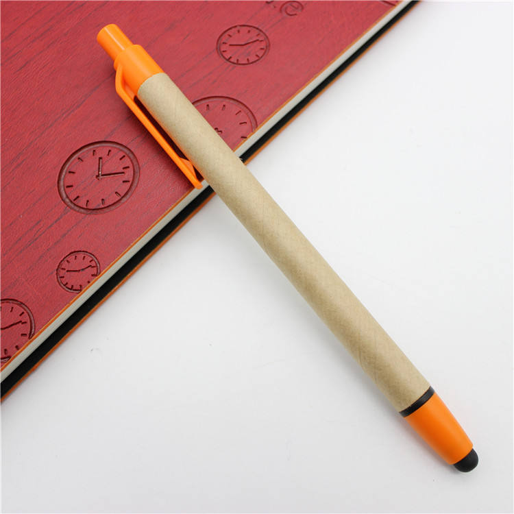 Sunyale Eco Duo Kraft Stylus Ball Pen — OEM/ODM Custom