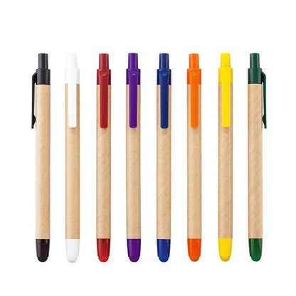 Sunyale Eco Duo Kraft Stylus Ball Pen — OEM/ODM Custom