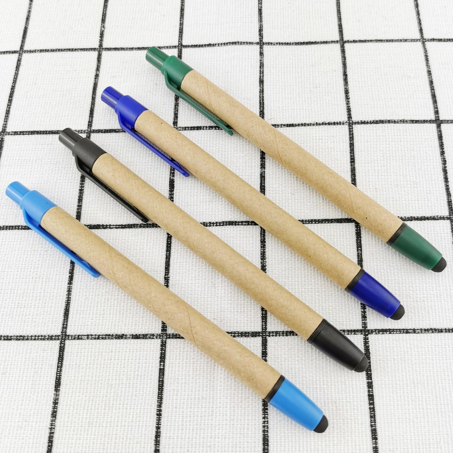 Sunyale Eco Duo Kraft Stylus Ball Pen — OEM/ODM Custom