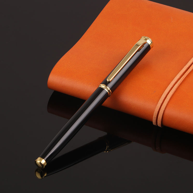 Sunyale LuxeBlack Luxury Metal Fountain Pen — Custom Engraved Classic