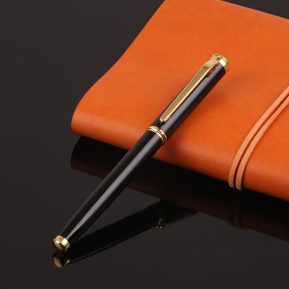 Sunyale LuxeBlack Luxury Metal Fountain Pen — Custom Engraved Classic