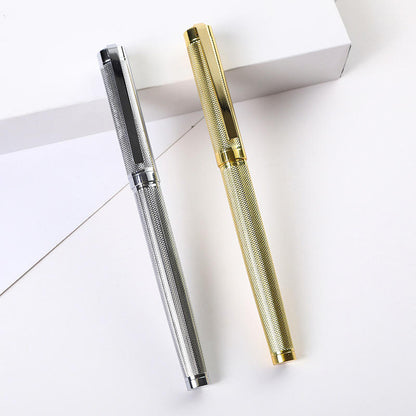 Sunyale LuxeSteel Stainless Iridium Calligraphy Pen Set — Custom Student Promo