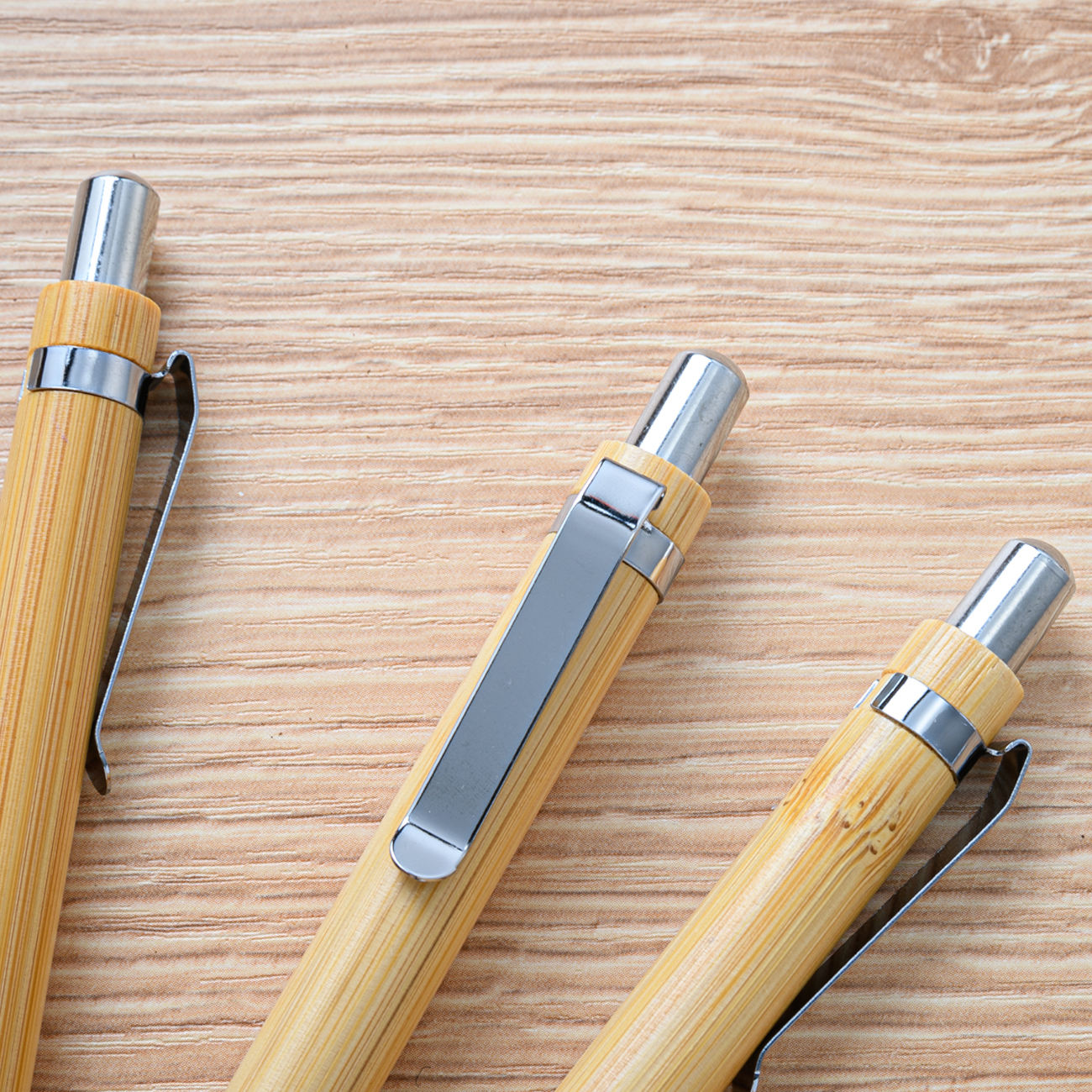 Sunyale Natural Bamboo Gel Ball Pen — OEM/ODM Custom Logo
