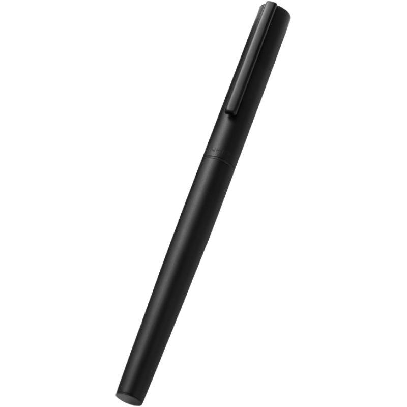 Sunyale Stunning Silver Full-Frosted & Matte Black Fountain Pen — EEF Fine Nib, OEM/ODM Custom