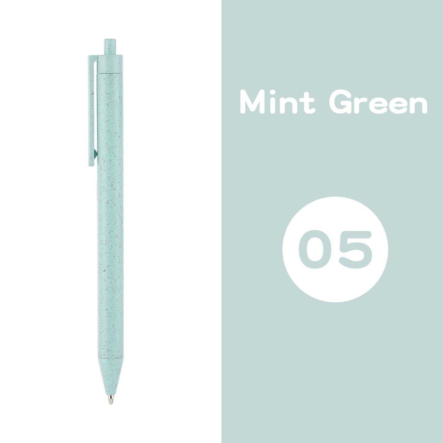 Sunyale WheatStraw Eco Ball Pen – 6 Colours, OEM/ODM Custom