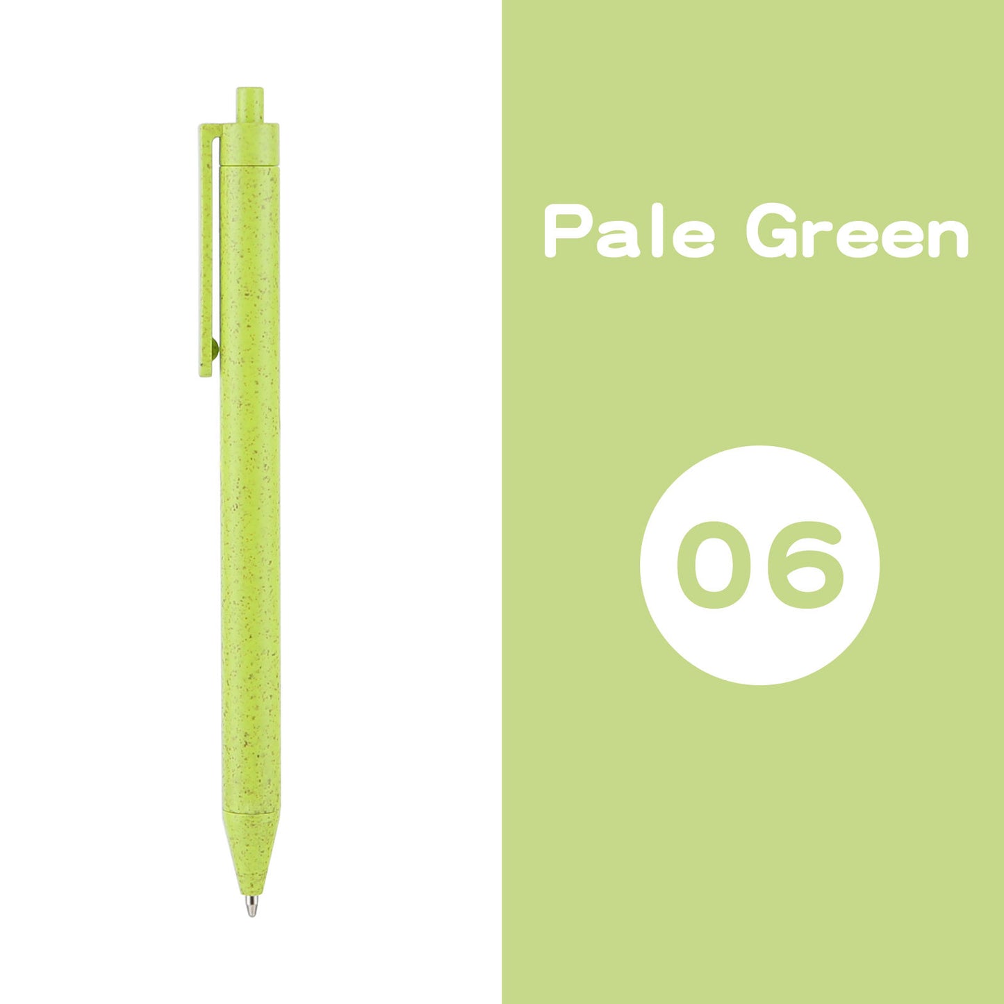 Sunyale WheatStraw Eco Ball Pen – 6 Colours, OEM/ODM Custom