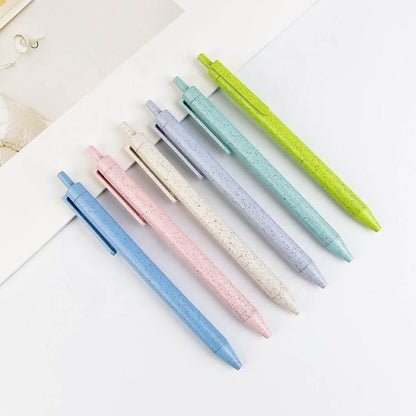 Sunyale WheatStraw Eco Ball Pen – 6 Colours, OEM/ODM Custom